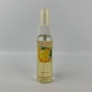 Vintage Calgon Take Me Away Hawaiian Ginger Body Mist 2 Oz 90's Design NOS